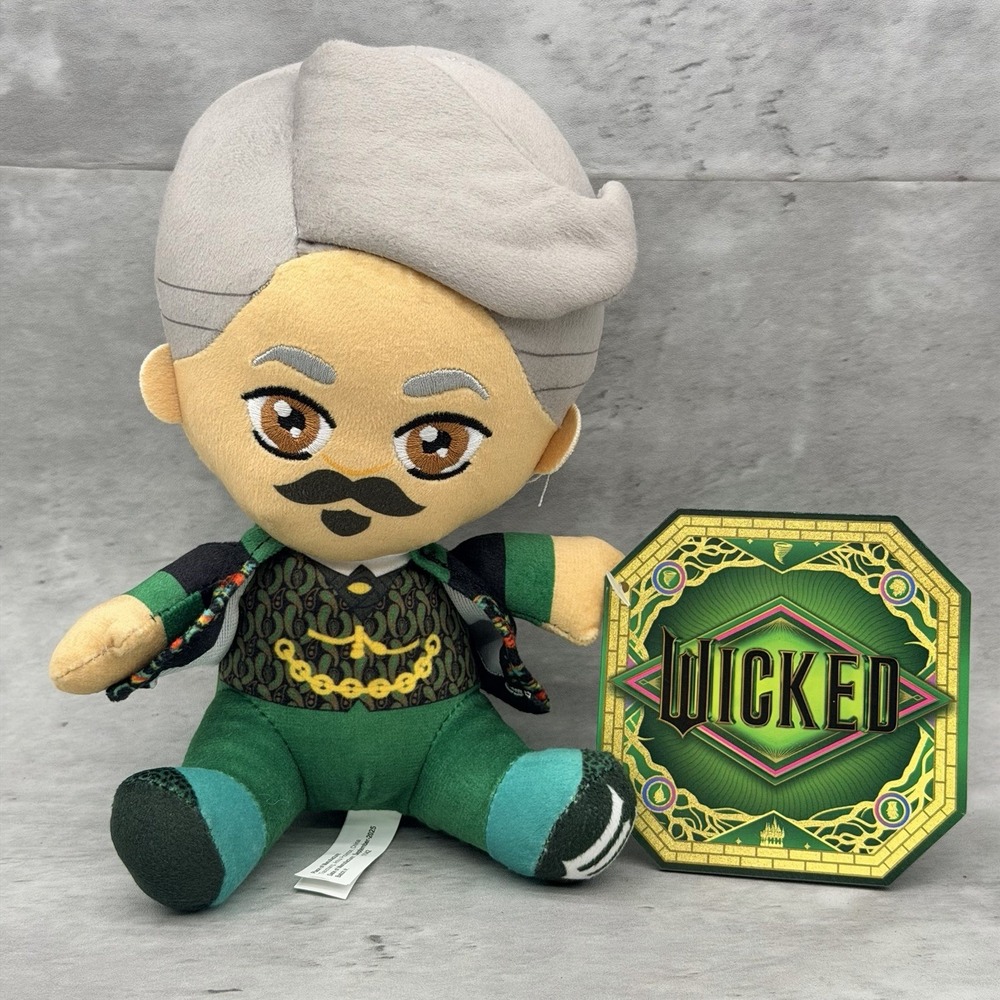 Wicked - Wizard  Plush Toy Stuffed Doll The Wizard Of Oz 7-inch New!